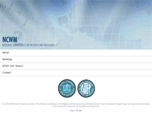 Tablet Screenshot of ncwm.net